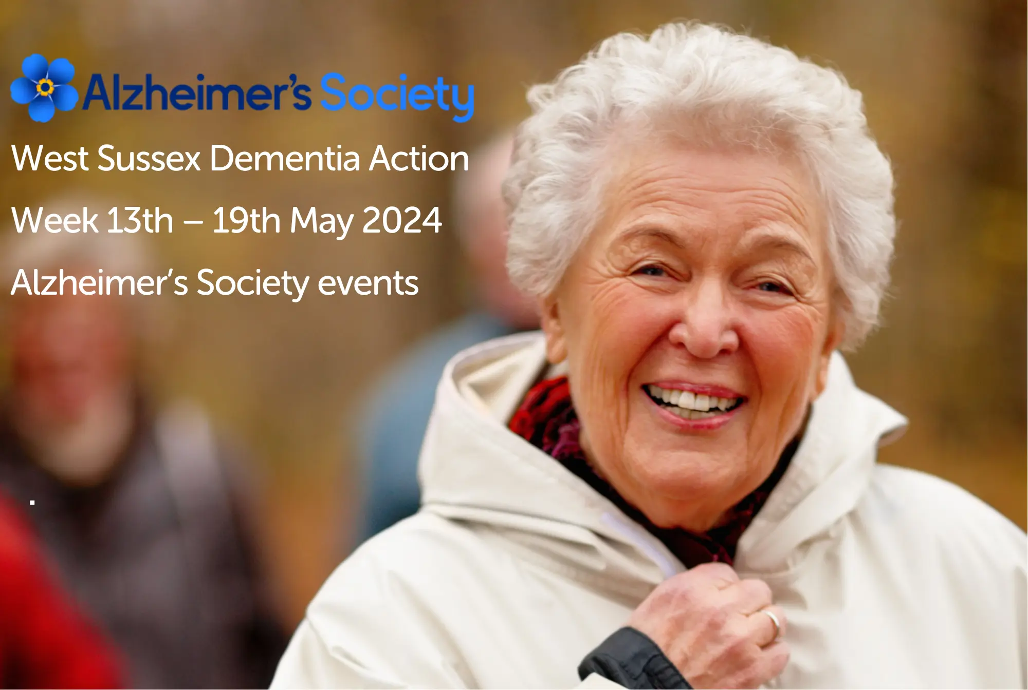 Alzheimers Society advert for West Sussex Dementia Action Week